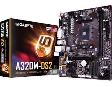 Gigabyte Gigabyte GA-A320M-DS2 AMD A320 Zócalo AM4 Micro AT Gigabyte Gigabyte GA-A320M-DS2 AMD A320 Zócalo AM4 Micro AT