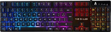 The G-Lab The G-Lab Keyz Iridium USB QWERTY Español Negro The G-Lab The G-Lab Keyz Iridium USB QWERTY Español Negro