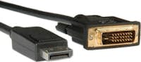 Roline ROLINE DisplayPort Cable, DP-DVI (24+1), LSOH, M/M