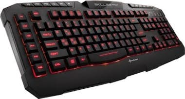 Sharkoon Sharkoon Skiller PRO+ USB QWERTZ Alemán Negro Sharkoon Sharkoon Skiller PRO+ USB QWERTZ Alemán Negro