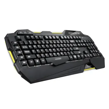 Sharkoon Sharkoon Shark Zone K30 USB Alemán Negro, Amarillo Sharkoon Sharkoon Shark Zone K30 USB Alemán Negro, Amarillo