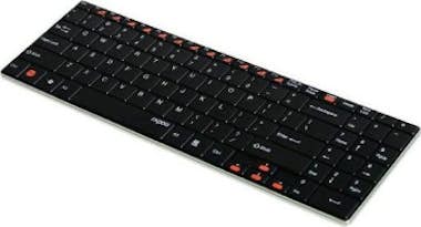 Rapoo Rapoo E9070 RF inalámbrico QWERTZ Alemán Negro Rapoo Rapoo E9070 RF inalámbrico QWERTZ Alemán Negro