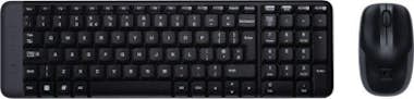 Logitech Logitech MK220 RF inalámbrico QWERTZ Checa Negro Logitech Logitech MK220 RF inalámbrico QWERTZ Checa Negro