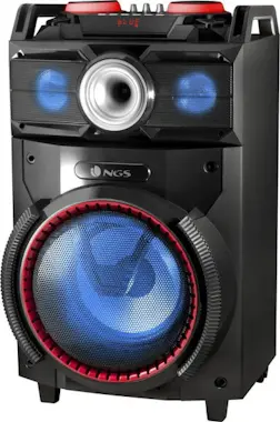 NGS NGS Wild Dance 300W Negro, Azul, Rojo altavoz NGS NGS Wild Dance 300W Negro, Azul, Rojo altavoz