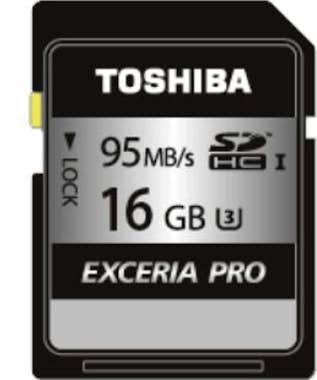 Toshiba Toshiba EXCERIA PRO - N401 16GB SDHC UHS-I Clase 3 Toshiba Toshiba EXCERIA PRO - N401 16GB SDHC UHS-I Clase 3