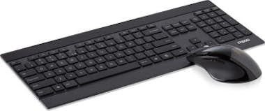 Rapoo Rapoo 8900P RF inalámbrico QWERTZ Alemán Negro Rapoo Rapoo 8900P RF inalámbrico QWERTZ Alemán Negro