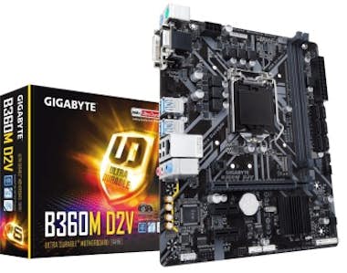 Gigabyte Gigabyte B360M D2V Intel B360 Express LGA 1151 (Zó Gigabyte Gigabyte B360M D2V Intel B360 Express LGA 1151 (Zó