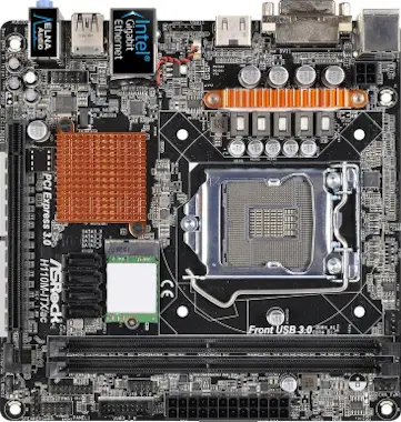 Asrock Asrock H110M-ITX/ac Intel® H110 LGA 1151 (Zócalo H Asrock Asrock H110M-ITX/ac Intel® H110 LGA 1151 (Zócalo H