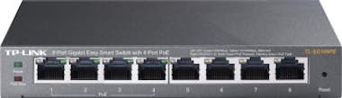 TP-Link TP-LINK 8-Port Gigabit Easy Smart Switch with 4-Po TP-Link TP-LINK 8-Port Gigabit Easy Smart Switch with 4-Po