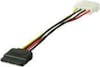 GooBay Goobay CAK SATA 4P/S-ATA power adapter 0.13m cable GooBay Goobay CAK SATA 4P/S-ATA power adapter 0.13m cable