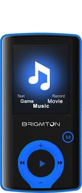 Brigmton Brigmton BPA-81 Reproductor de MP4 8GB Negro, Azul Brigmton Brigmton BPA-81 Reproductor de MP4 8GB Negro, Azul