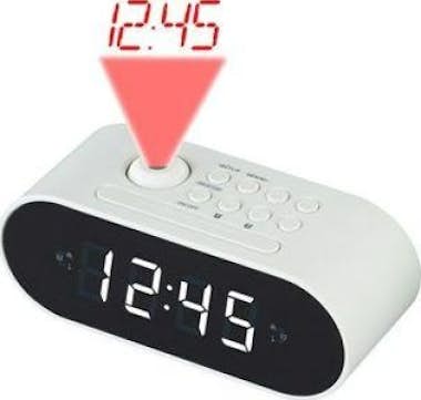 Denver Denver CRP-717WHITE Reloj Analógica Blanco radio Denver Denver CRP-717WHITE Reloj Analógica Blanco radio