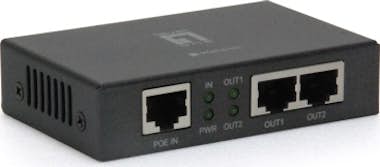 Level One LevelOne Repetidor PoE, 2 PoE Outputs Level One LevelOne Repetidor PoE, 2 PoE Outputs
