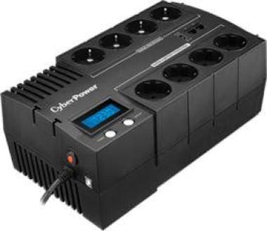 CyberPower CyberPower BR1000ELCD Línea interactiva 1000VA 8AC CyberPower CyberPower BR1000ELCD Línea interactiva 1000VA 8AC