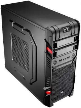 Aerocool Aerocool GT Black Edition Midi-Tower Negro, Rojo c Aerocool Aerocool GT Black Edition Midi-Tower Negro, Rojo c