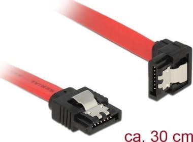 Delock DeLOCK 83978 0.3m SATA 7-pin SATA 7-pin Negro, Roj Delock DeLOCK 83978 0.3m SATA 7-pin SATA 7-pin Negro, Roj