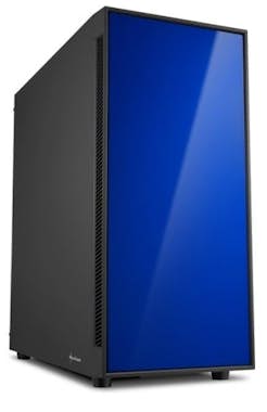 Sharkoon Sharkoon AM5 Silent Micro-Tower Negro, Azul carcas Sharkoon Sharkoon AM5 Silent Micro-Tower Negro, Azul carcas