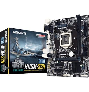 Gigabyte Gigabyte GA-H110M-S2H Intel H110 LGA 1151 (Zócalo Gigabyte Gigabyte GA-H110M-S2H Intel H110 LGA 1151 (Zócalo