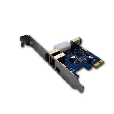 nilox 4-port firewire pci-e card tarjeta y adaptador de interfaz