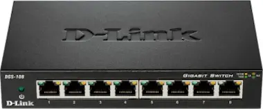 D-Link D-Link DGS-108 Conmutador de red no administrado N D-Link D-Link DGS-108 Conmutador de red no administrado N