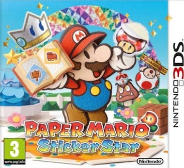 Nintendo Nintendo Paper Mario: Sticker Star, 3DS Nintendo 3 Nintendo Nintendo Paper Mario: Sticker Star, 3DS Nintendo 3