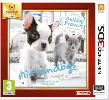 Nintendo Nintendo Nintendogs + Gatos: Bulldog, 3DS vídeo ju Nintendo Nintendo Nintendogs + Gatos: Bulldog, 3DS vídeo ju