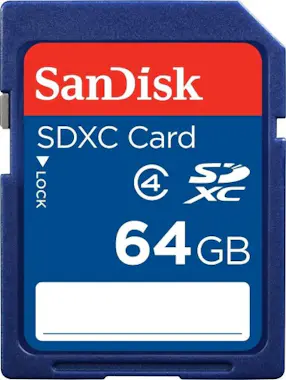 SanDisk Sandisk 64GB SDXC 64GB SDXC Clase 4 memoria flash SanDisk Sandisk 64GB SDXC 64GB SDXC Clase 4 memoria flash