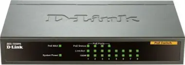D-Link D-Link DES-1008PA Conmutador de red no administrad D-Link D-Link DES-1008PA Conmutador de red no administrad