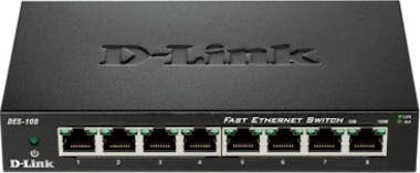 D-Link D-Link DES-108 Conmutador de red no administrado F D-Link D-Link DES-108 Conmutador de red no administrado F