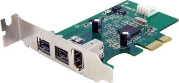 startechcom adaptador tarjeta firewire pci-express bajo perfil de 2 puertos fw 800 y 1 puerto fw 400