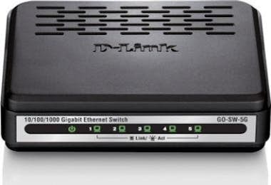 D-Link D-Link GO-SW-5G Conmutador de red no administrado D-Link D-Link GO-SW-5G Conmutador de red no administrado