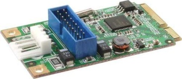 inline 66900 interno usb 30 tarjeta y adaptador d