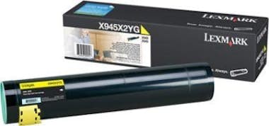 Lexmark Lexmark X940e, X945e Yellow High Yield Toner Cartr Lexmark Lexmark X940e, X945e Yellow High Yield Toner Cartr