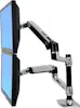 Ergotron Ergotron LX Series Dual Stacking Arm Ergotron Ergotron LX Series Dual Stacking Arm
