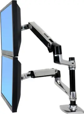 Ergotron Ergotron LX Series Dual Stacking Arm Ergotron Ergotron LX Series Dual Stacking Arm