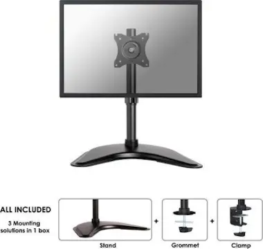 Newstar Newstar NM-D335BLACK 30"" Abrazadera Negro soporte Newstar Newstar NM-D335BLACK 30"" Abrazadera Negro soporte