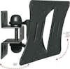 Nilox Nilox AMOM06070 32"" Negro soporte de pared para p Nilox Nilox AMOM06070 32"" Negro soporte de pared para p