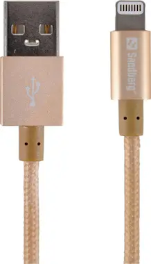 Sandberg Sandberg Excellence Lightning 1m Gold Sandberg Sandberg Excellence Lightning 1m Gold