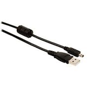 Valueline Valueline USB 2.0 A/Minolta 8p, 2m 2m Negro cable