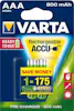 Varta Varta Power Accu AAA 800 mAh Níquel-metal hidruro Varta Varta Power Accu AAA 800 mAh Níquel-metal hidruro