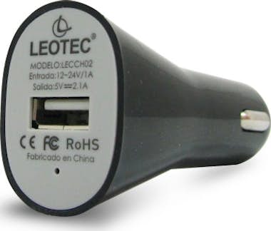 Leotec LEOTEC CARGADOR COCHE USB 5V 2 Leotec LEOTEC CARGADOR COCHE USB 5V 2