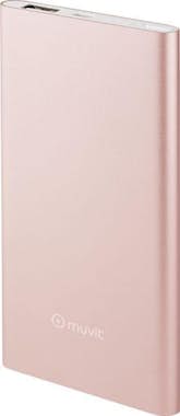 Muvit muvit power bank 5000 mAh USB 2A cable USB-MicroUS Muvit muvit power bank 5000 mAh USB 2A cable USB-MicroUS