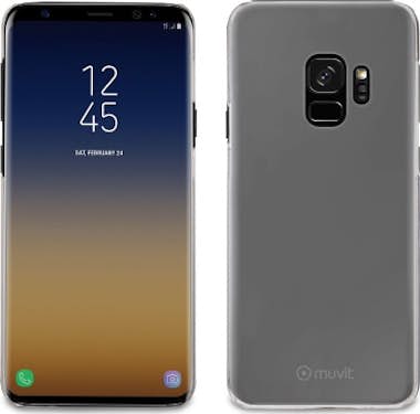 Muvit muvit carcasa Cristal Samsung Galaxy S9 transparen Muvit muvit carcasa Cristal Samsung Galaxy S9 transparen