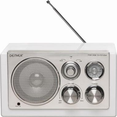 Denver Denver TR-61 Portátil Digital Blanco radio Denver Denver TR-61 Portátil Digital Blanco radio