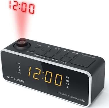 Muse Muse M-188 P Reloj Digital Negro radio Muse Muse M-188 P Reloj Digital Negro radio