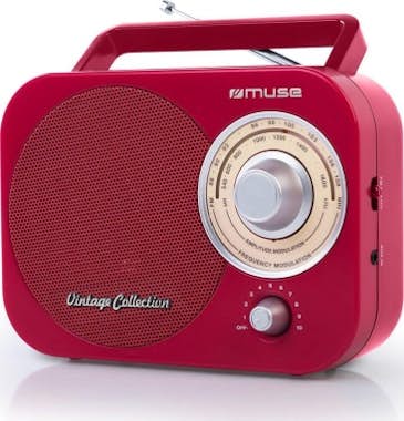 Muse Muse M-055 RD Portátil Analógica Rojo radio Muse Muse M-055 RD Portátil Analógica Rojo radio