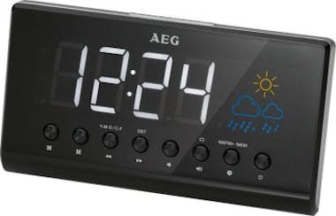AEG AEG MRC 4141 Reloj Negro radio AEG AEG MRC 4141 Reloj Negro radio