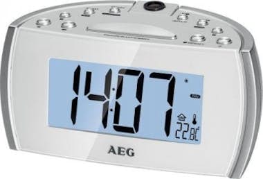 AEG AEG MRC 4119 P N Reloj Blanco radio AEG AEG MRC 4119 P N Reloj Blanco radio