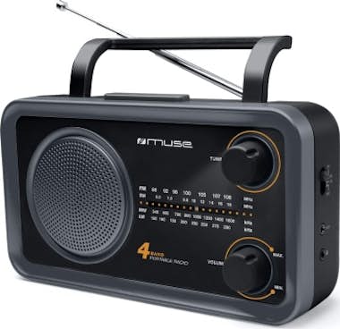 Muse Muse M-05 DS Portátil Analógica Negro radio Muse Muse M-05 DS Portátil Analógica Negro radio