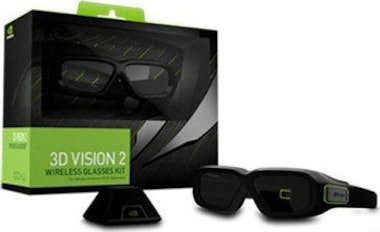 NVIDIA Nvidia GeForce 3D Vision 2 Negro gafas 3D estereós NVIDIA Nvidia GeForce 3D Vision 2 Negro gafas 3D estereós